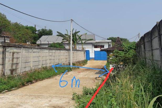 Dijual Tanah Kawasan Industri Sentul, Lahan Sudah Dipagar Cocok Untuk Gudang Atau Pabrik, Bogor 022