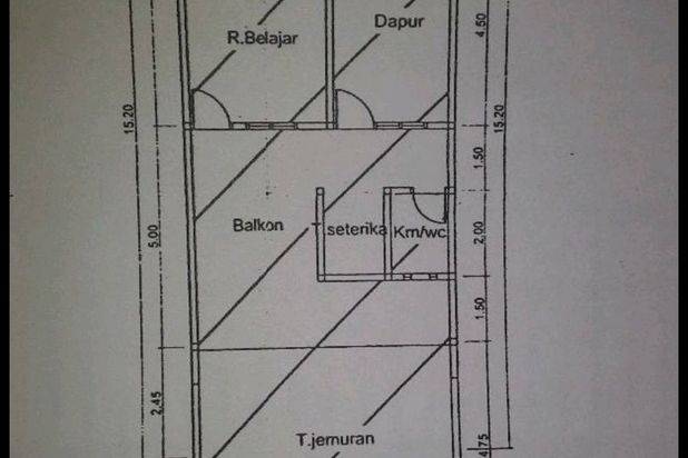 Dijual Ruko Raya Dharmawangsa Gubeng Surabaya Ron.a1256