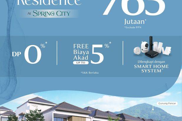 Rumah Strategis Di Sentul City Bogor Harga 700 Juta An