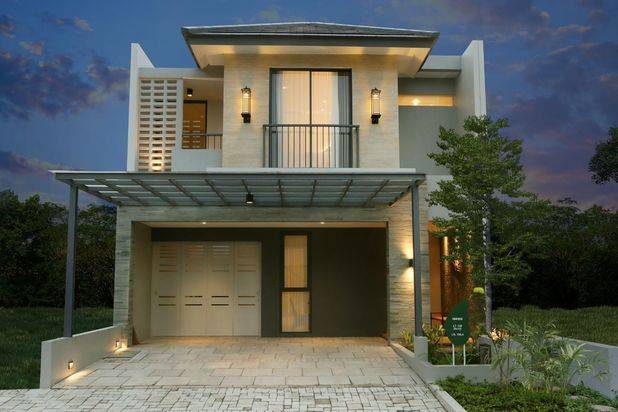 Rumah Springville Residence Type IBERIS, Rungkut, dekat MERR, UPN