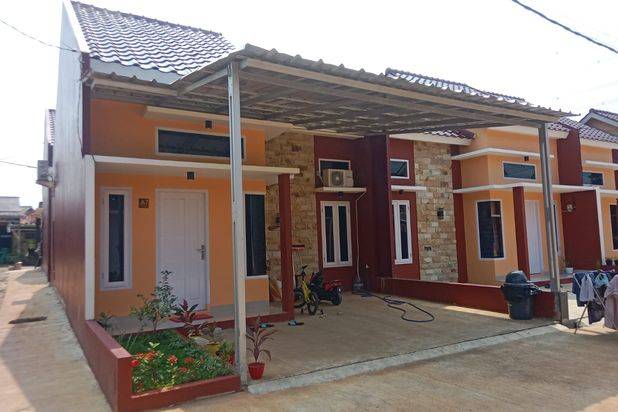 Rumah di cluster dekat pintu tol sawangan,dekat stasiun,lokasi strategis dan bebas banjir