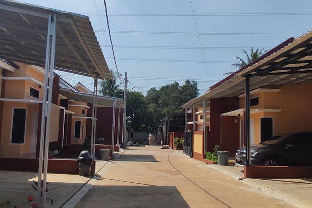 Rumah di cluster dekat pintu tol sawangan,dekat stasiun,lokasi strategis dan bebas banjir