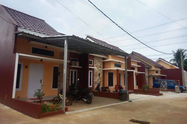 Rumah di cluster dekat pintu tol sawangan,dekat stasiun,lokasi strategis dan bebas banjir