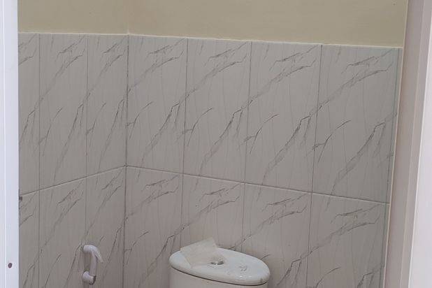 Di rumah cluster dengan dengan stasiun dan pintu tol sawangan