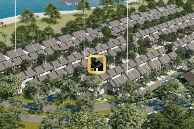 Rumah Baru 2 Lantai Royal Vasa Unfurnished