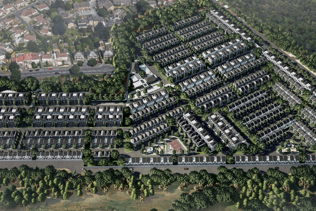 Rumah Baru 3 Lantai Unfurnished Diamond Pavilion