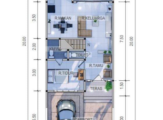 Rumah Baru 2 Lantai di Turangga Lengkong Bandung