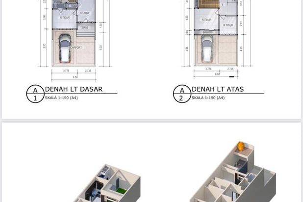 Rumah Baru 2 Lantai di Turangga Lengkong Bandung