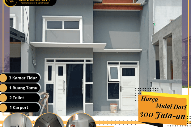 Dijual Hunian 2 Lantai Murah 300jutaan di Citayam