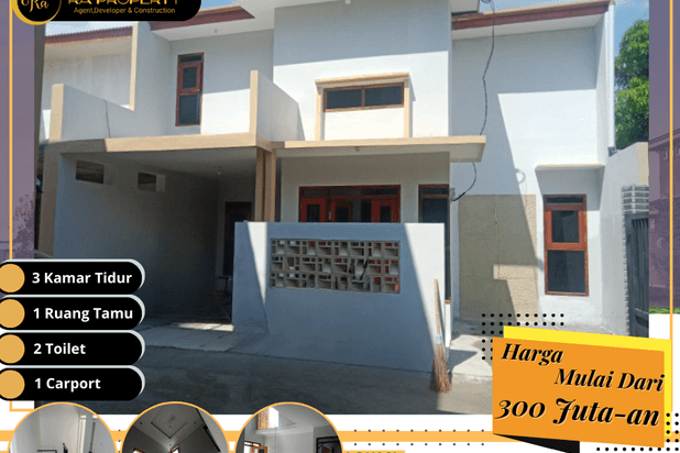 Hunian Modern 2 Lantai Harga 300jutaa di Citayam