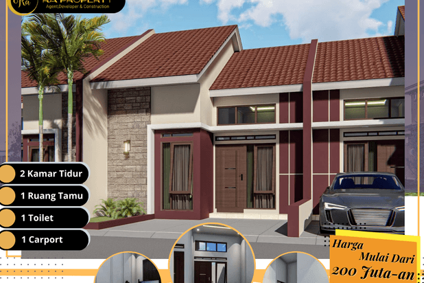Hunian Modern 2 Lantai Harga 300jutaa di Citayam