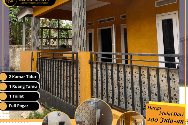 Hunian Modern 2 Lantai Harga 300jutaa di Citayam