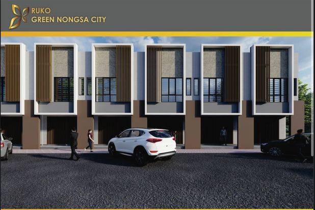Ruko Baru 2 Lantai Green Nongsa City Lokasi Strategis Design Minimalis