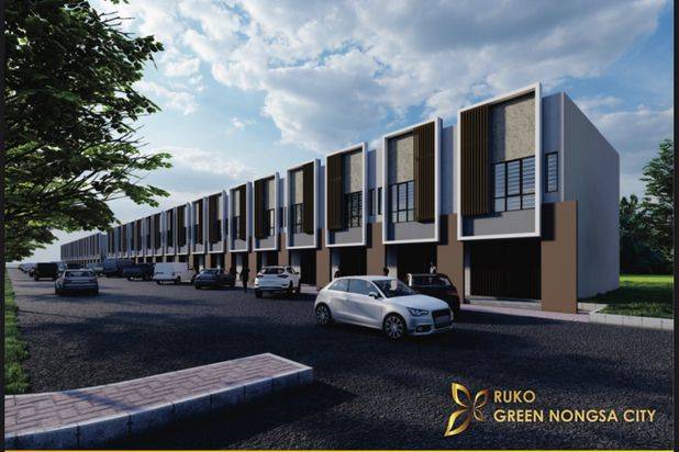 Ruko Baru 2 Lantai Green Nongsa City Lokasi Strategis Design Minimalis