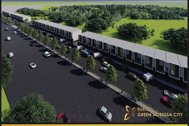 Ruko Baru 2 Lantai Green Nongsa City Lokasi Strategis Design Minimalis