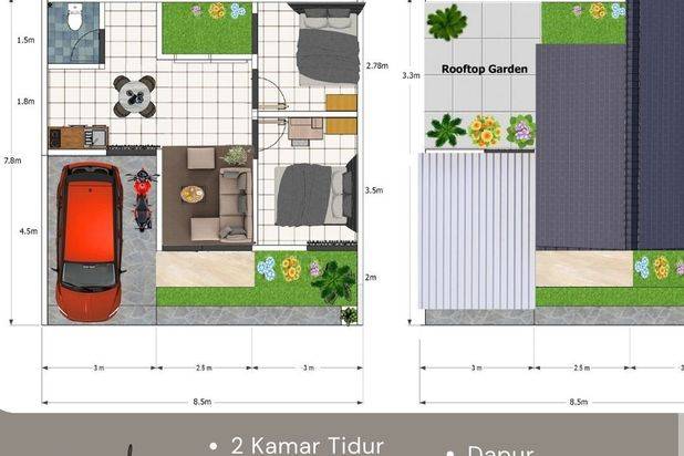 Rumah Cluster 1 Lantai Free Biaya Di Jatiasih