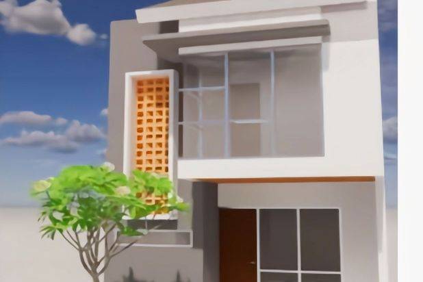 Rumah Baru 2 Lantai Free Biaya di Kodau Jatiwarna