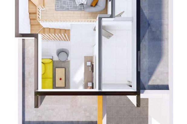 Rumah Cluster Konsep Mezzanine Cuma 2 Juta Di Jatiasih Bekasi