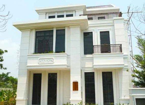 Rumah Mewah 4 Lantai 8,5x18 Dekat Danau di Tangerang