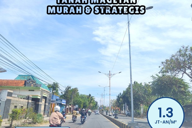 Tanah Kavling SHM Pekarangan Dekat Unesa Kampus Magetan Strategis