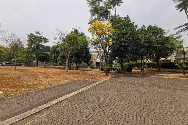 Kavling hook taman luas ideal jadang ada Mayfield Greenwich BSD