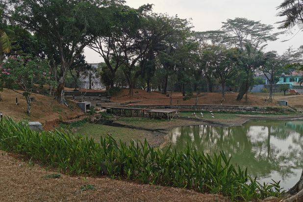 Kavling view danau & taman langka di Telaga Golf BSD