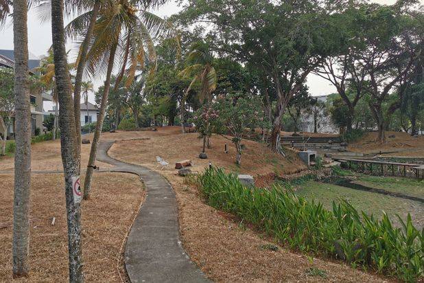 Kavling view danau & taman langka di Telaga Golf BSD
