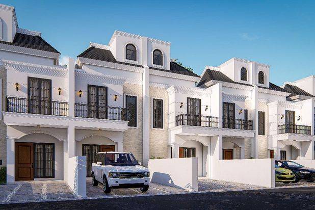 RUMAH MEWAH 2 SETENGAH LANTAI DI ROYAL TULIP REGENCY CIBUBUR