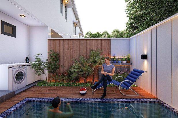 RUMAH MEWAH 2 SETENGAH LANTAI DI ROYAL TULIP REGENCY CIBUBUR