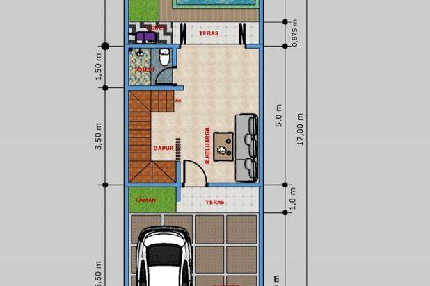 RUMAH MEWAH 2 SETENGAH LANTAI DI ROYAL TULIP REGENCY CIBUBUR