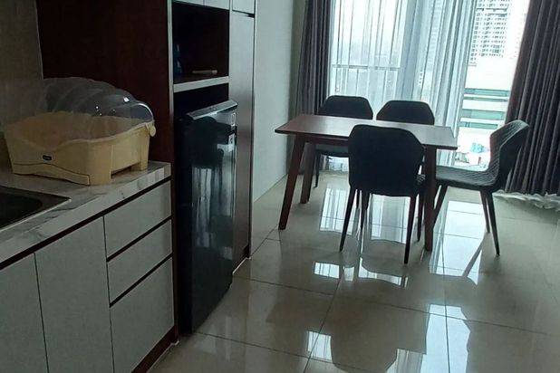 Apartemen Tree Park Baru furnish mewah view pool Furnished 1 bedroom lantai 11