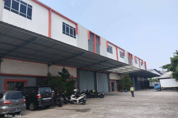 Gudang jl Raya Daan Mogot Tangerang 456 m2 HGB Bagus