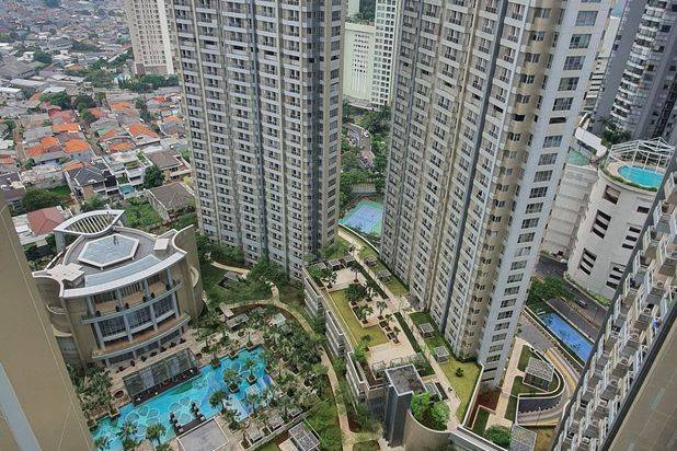TA Residence Condo-135m,KT 3+1 semi furnish. Apartemen Taman Anggrek Residences 3 Kamar Tidur Baru Unfurnished