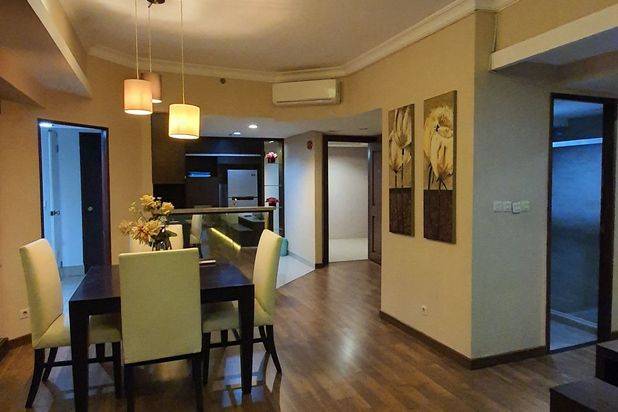 Kondo TA,88m,KT 2+1,hommy and bagus Apartemen Taman Anggrek 2 Kamar Tidur Bagus Furnished