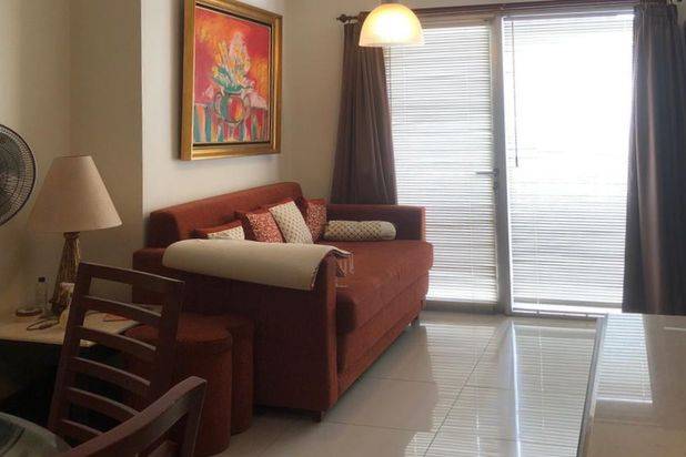 Apartemen Cosmo Mansion Thamrin City 3 Brs Huk View Teluk Jakarta Fully Furnished