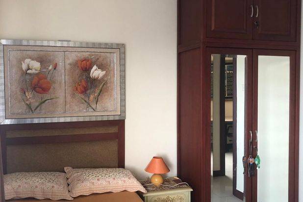 Apartemen Cosmo Mansion Thamrin City 3 Brs Huk View Teluk Jakarta Fully Furnished