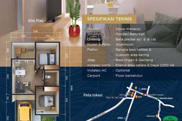 Rumah Baru Kaila 2 Residence Dp 10juta All In Siap Huni