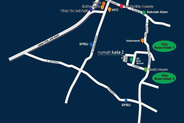 Rumah Baru Kaila 2 Residence Dp 10juta All In Siap Huni