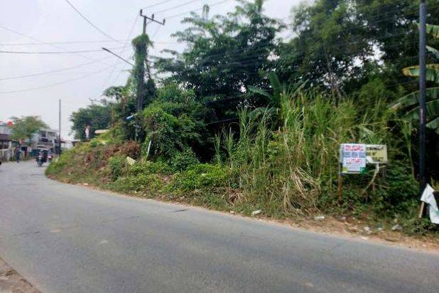 Tanah Raya Setu Telajung Komersil Lebar 30m Jual Cepat