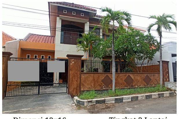 Rumah Nginden Intan Barat Surabaya Timur Dkt Rungkut Tenggilis Jemursari