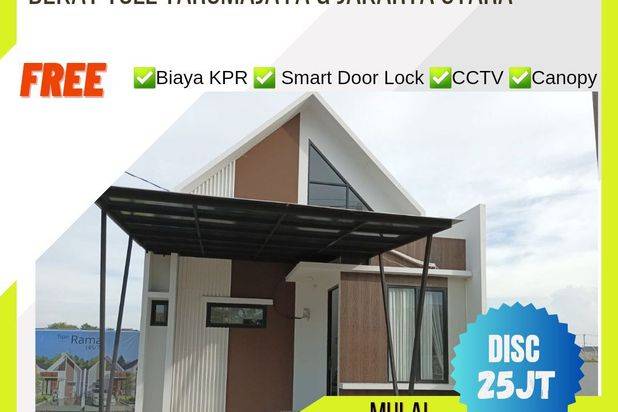 Rumah di babelan bekasi dkt koja tanjung priuk jakarta