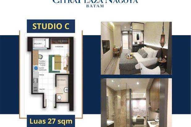 APARTEMENT CITRA PLAZA NAGOYA BATAM. PROMO FULLY FURNISHED.