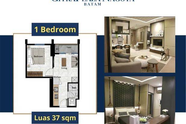APARTEMENT CITRA PLAZA NAGOYA BATAM. PROMO FULLY FURNISHED.
