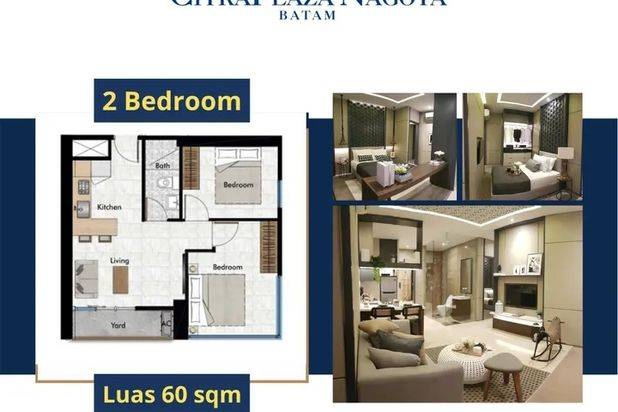 APARTEMENT CITRA PLAZA NAGOYA BATAM. PROMO FULLY FURNISHED.