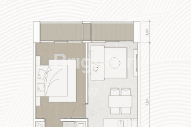 Balmoral Apartment 1-Bedroom Opus Bay