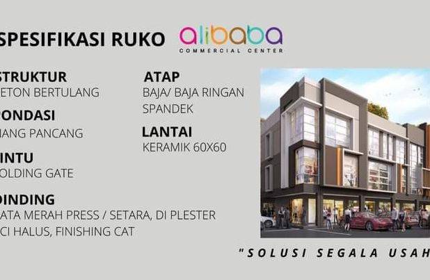 GUDANG ALIBABA COMMERCIAL CENTRE BATU AJI. BELI 1 LT DAPATNYA 2LT