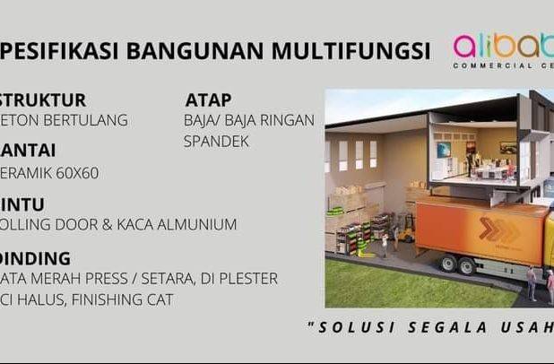 GUDANG ALIBABA COMMERCIAL CENTRE BATU AJI. BELI 1 LT DAPATNYA 2LT