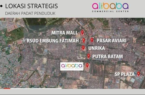 GUDANG ALIBABA COMMERCIAL CENTRE BATU AJI. BELI 1 LT DAPATNYA 2LT