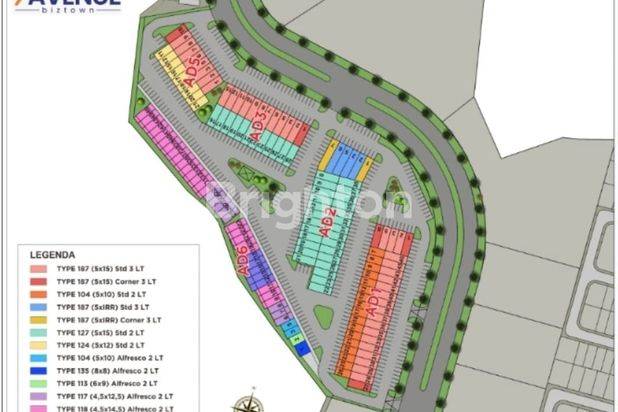 RUKO BARU 3 LANTAI DI GRANDCITY