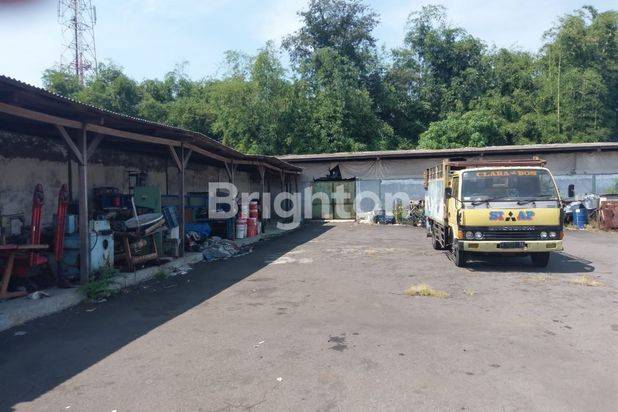 GUDANG BEKAS PABRIK Area sawunggaling Jemundo Sidoarjo